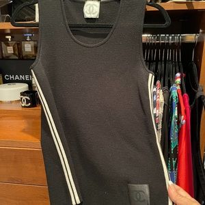 Chanel sleeveless upscale tank